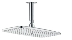 Hlavová sprcha Hansgrohe Raindance E strop včetně sprchového ramena chrom 27381000