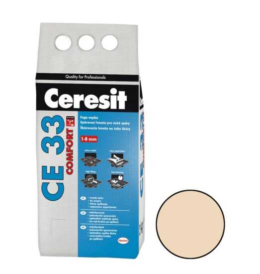 Spárovací hmota Ceresit CE 33 caramel 2 kg CG1 CE33246