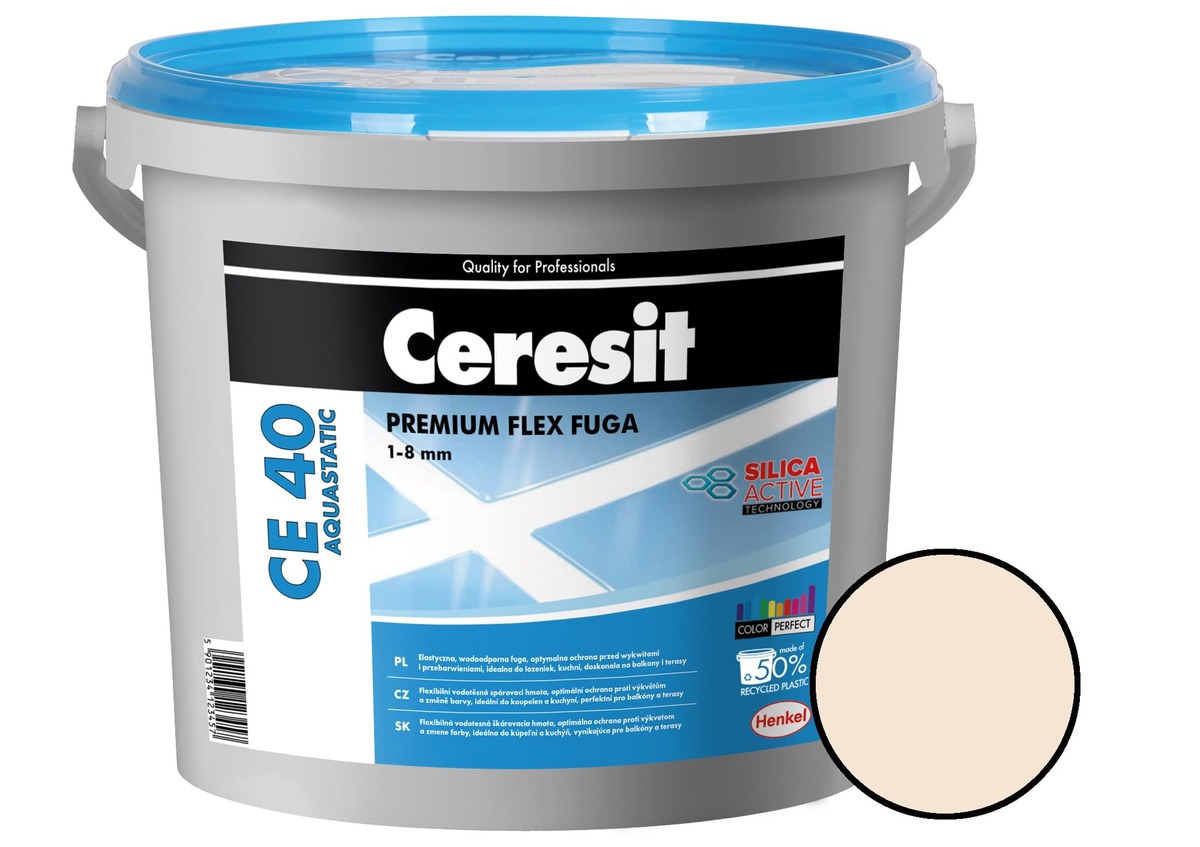 Spárovací hmota Ceresit CE 40 natura 5 kg CG2WA CE40541