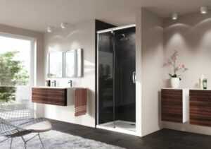 Sprchové dveře 100x190 cm levá Huppe Aura elegance chrom lesklý 401402.092.322