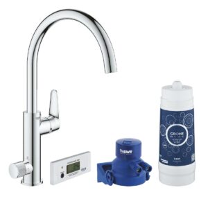 Dřezová baterie Grohe Blue Pure BauCurve s filtrem chrom 30385000