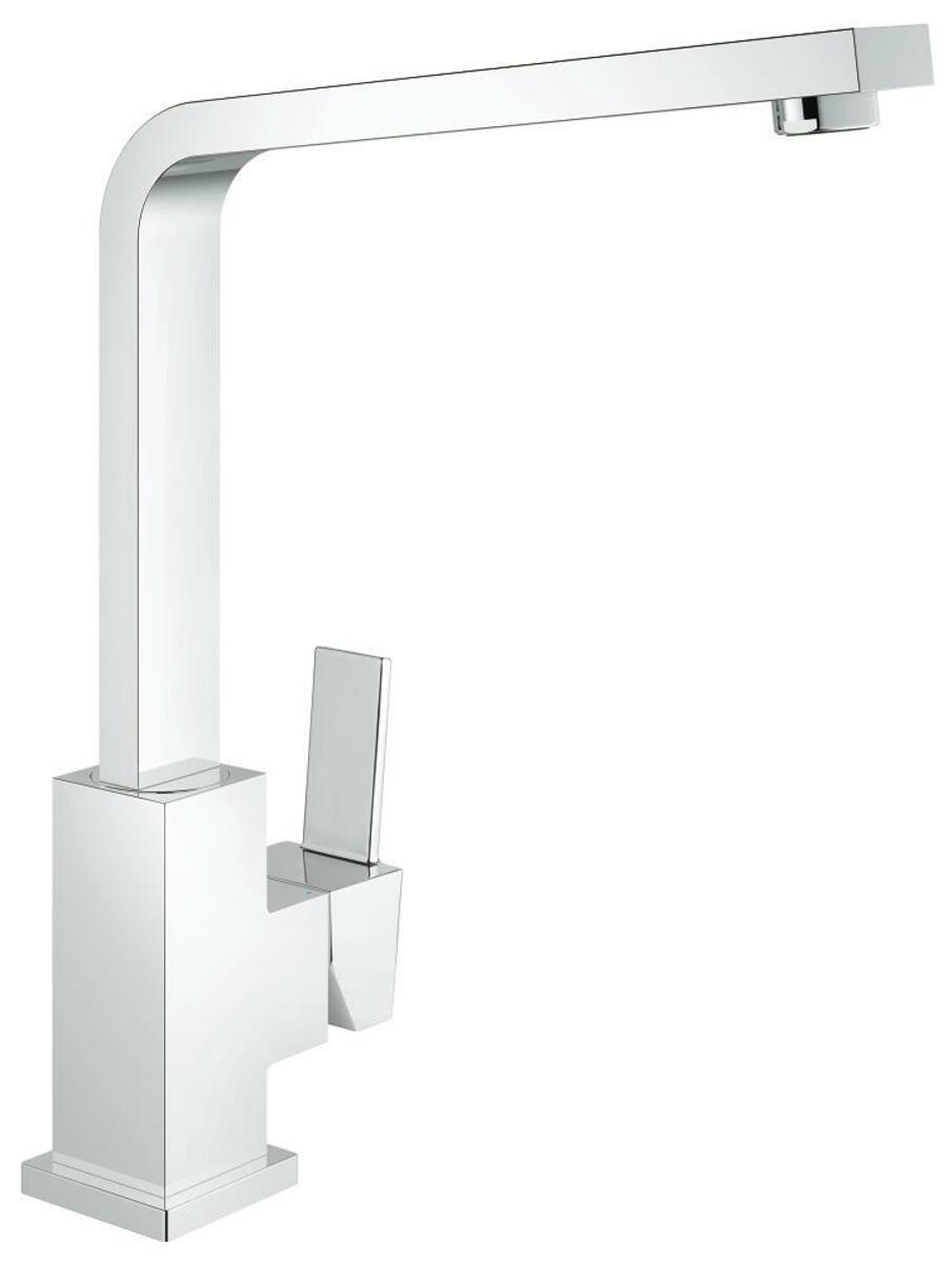 Dřezová baterie Grohe Sail Cube s otočným ramínkem chrom 31393000