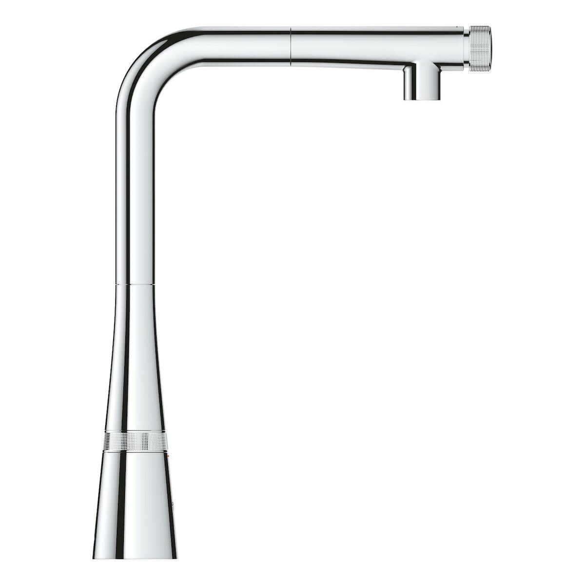 Dřezová baterie Grohe Zedra SmartControl s otočným raménkem chrom 31593002