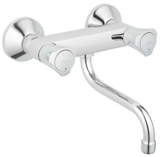 Dřezová baterie Grohe s otočným raménkem 150 mm chrom 31187001