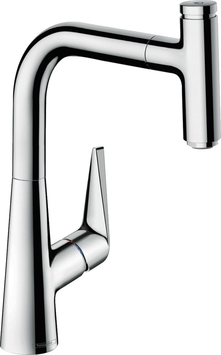 Dřezová baterie Hansgrohe Talis Select M51 s vytahovací sprškou chrom 72822000