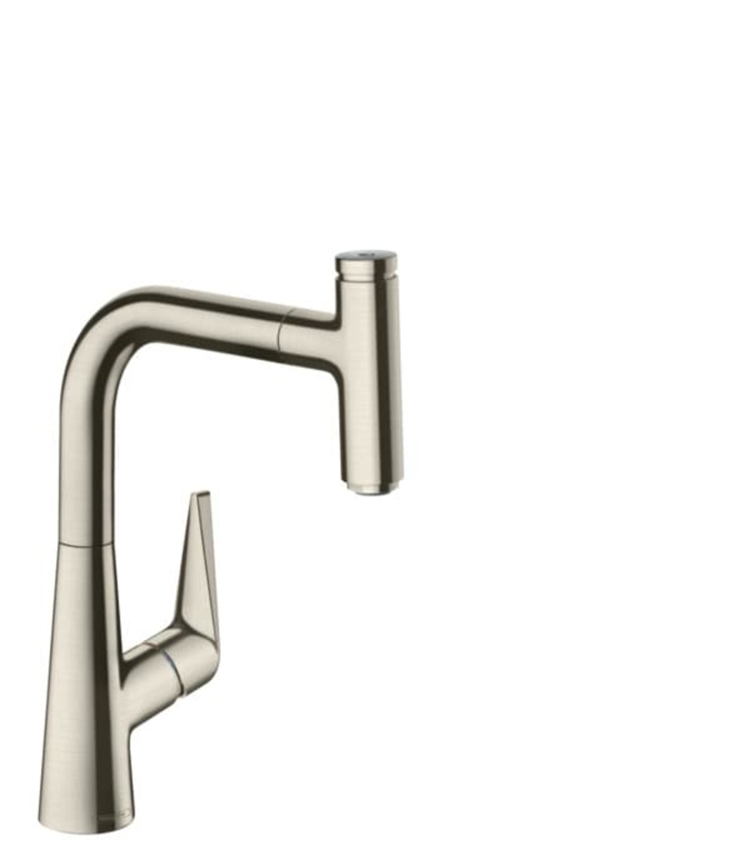 Dřezová baterie Hansgrohe Talis s vytahovací sprškou vzhled nerezu 73852800