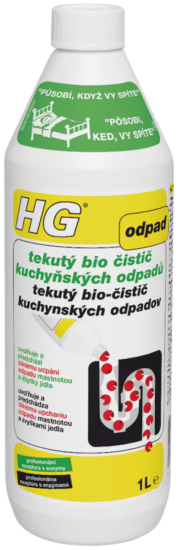 HG Tekutý bio čistič kuchyňských odpadů 1L HGTBCKO1