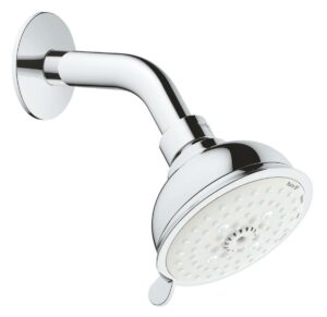 Hlavová sprcha Grohe TEMPESTA Rustic na stěnu včetně sprchového ramena chrom 26089001