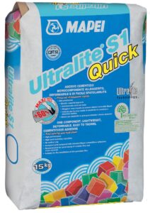 Lepidlo Mapei Ultralite S1 Quick šedá 15 kg C2FT S1 ULTRALITES1Q