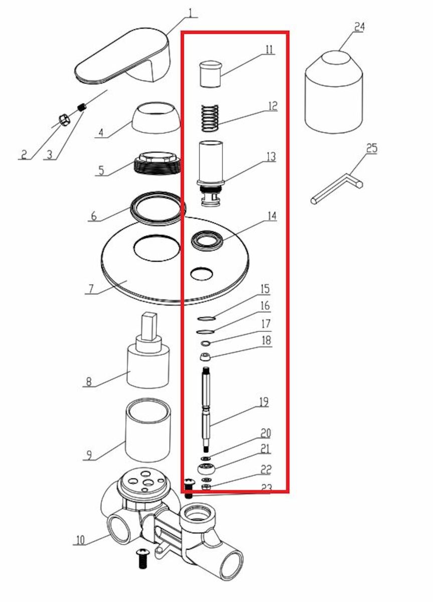 ND LUCIDA přepínač LU215 NDLU215PREP