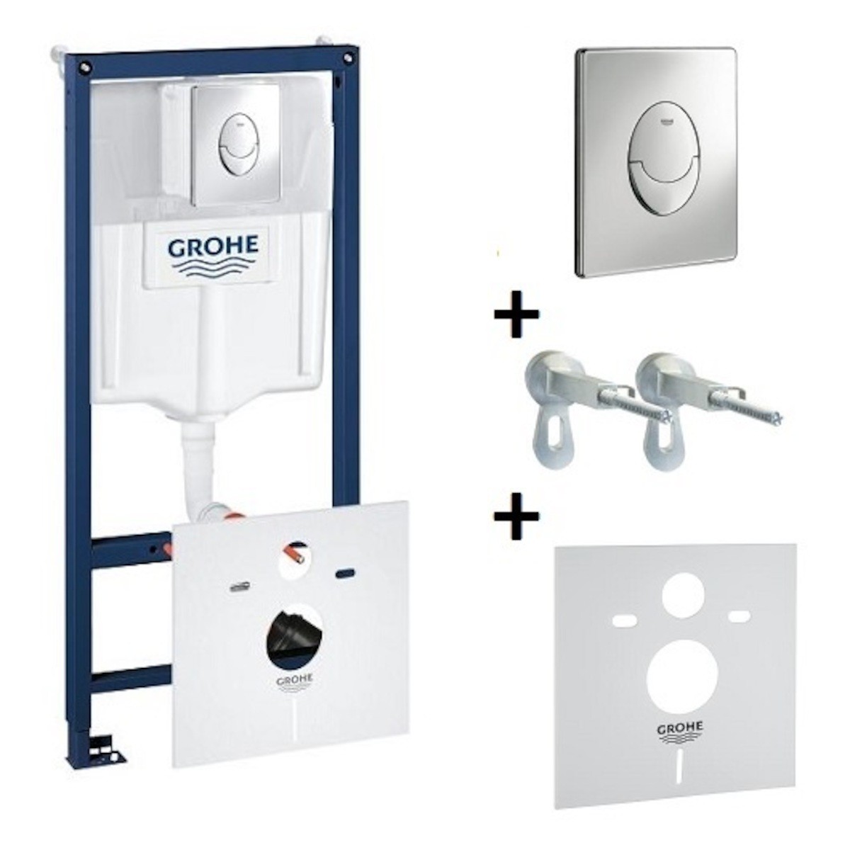 Nádržka do lehké stěny k WC Grohe Rapid SL 38750001