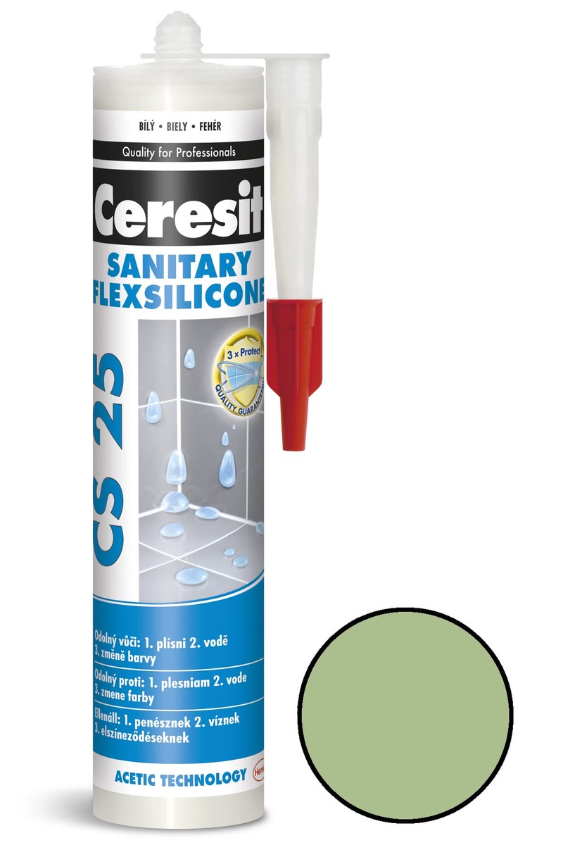 Silikon Ceresit CS 25 kiwi 280 ml CS2567