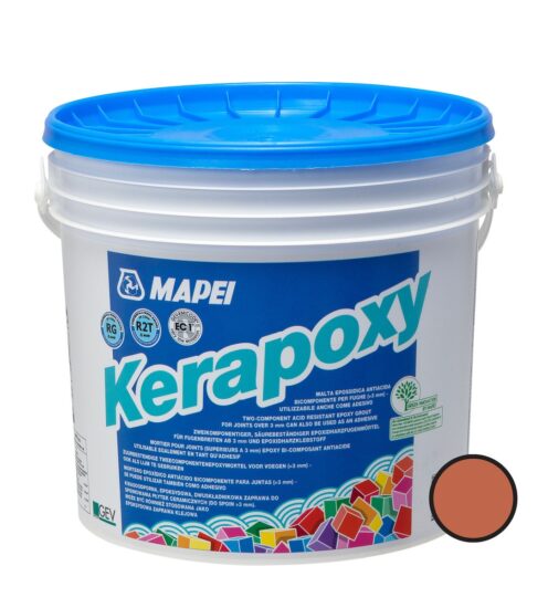 Spárovací hmota Mapei Kerapoxy terra di siena 5 kg R2T MAPX5145