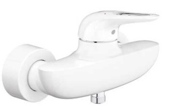 Sprchová baterie Grohe Eurostyle New s výpustí Moon White / chrom 33590LS3