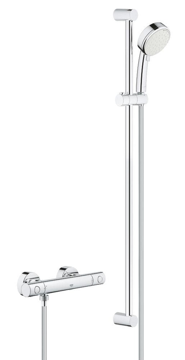 Sprchová baterie Grohe GROHTHERM 800 se sprchovým setem 150 mm chrom 34769000