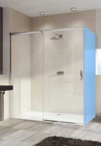 Sprchové dveře 100x200 cm levá Huppe Aura elegance chrom lesklý 401412.092.322.730