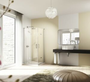 Sprchové dveře 100x200 cm levá Huppe Design Elegance chrom lesklý 8E0811.092.322
