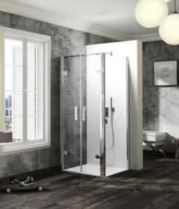 Sprchové dveře 110x200 cm Huppe Solva pure chrom lesklý ST4107.092.322