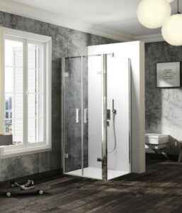 Sprchové dveře 120x200 cm Huppe Solva pure chrom lesklý ST4110.092.322