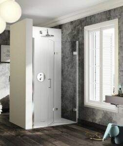 Sprchové dveře 120x200 cm pravá Huppe Solva pure chrom lesklý ST4406.092.322