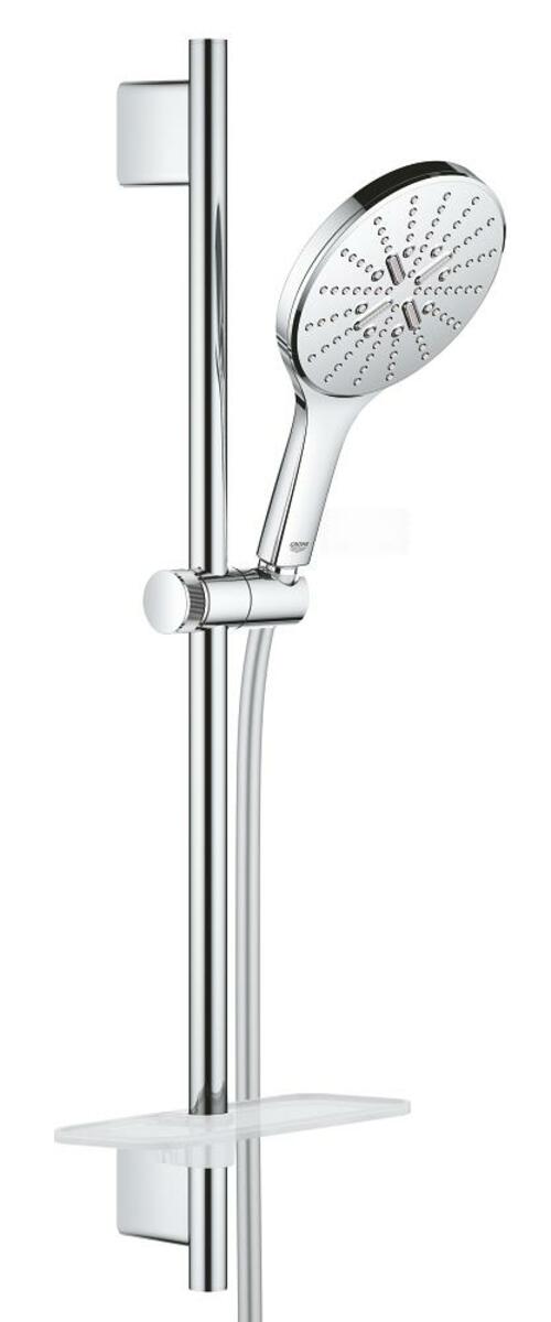 Sprchový set Grohe RAINSHOWER SmartActive na stěnu s poličkou chrom 26591000