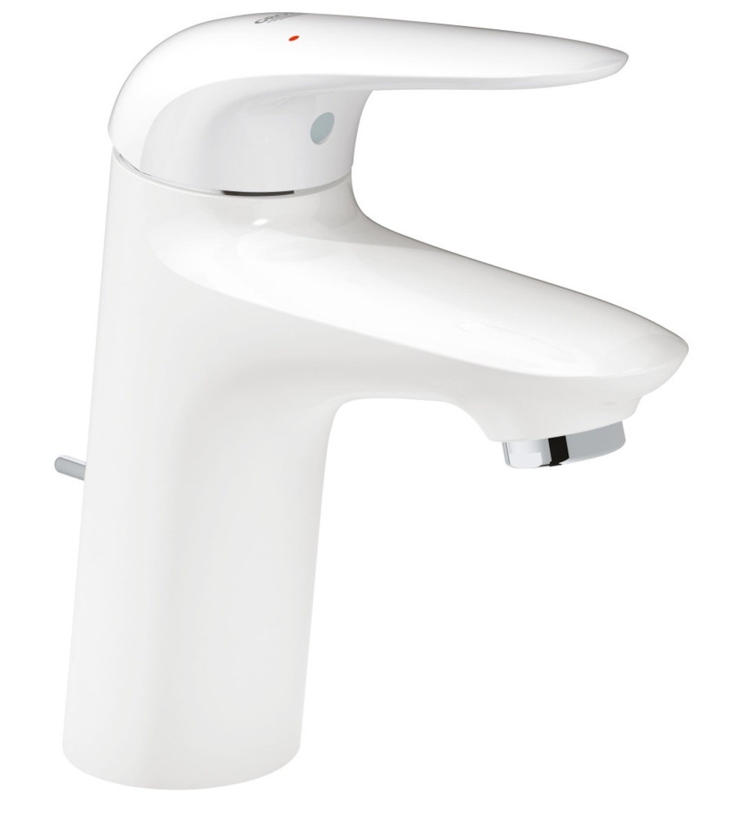 Umyvadlová baterie Grohe Eurostyle New s výpustí Moon White / chrom 23707LS3