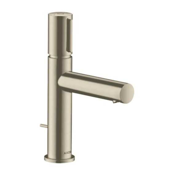 Umyvadlová baterie Hansgrohe Axor Uno s výpustí kartáčovaný nikl 45010820