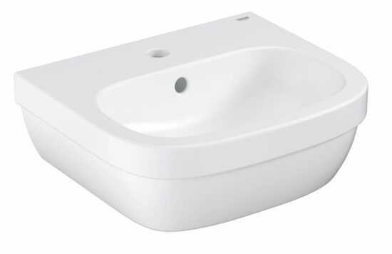 Umývátko Grohe Euro Ceramic 45x40 cm alpská bílá otvor pro baterii uprostřed 39324000