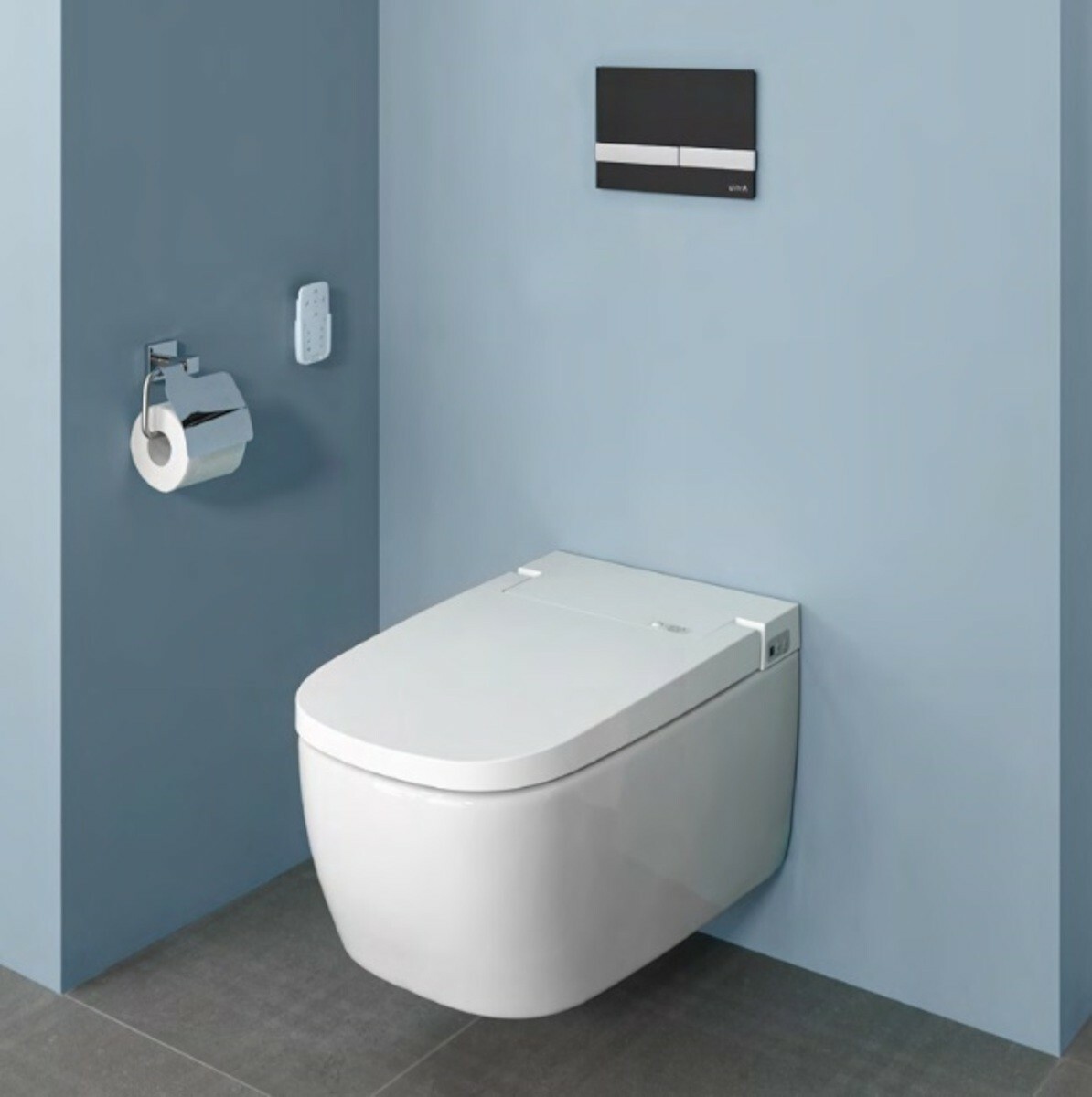 Wc s bidetem závěsné Vitra V Care comfort 1.1 5674B003-6194