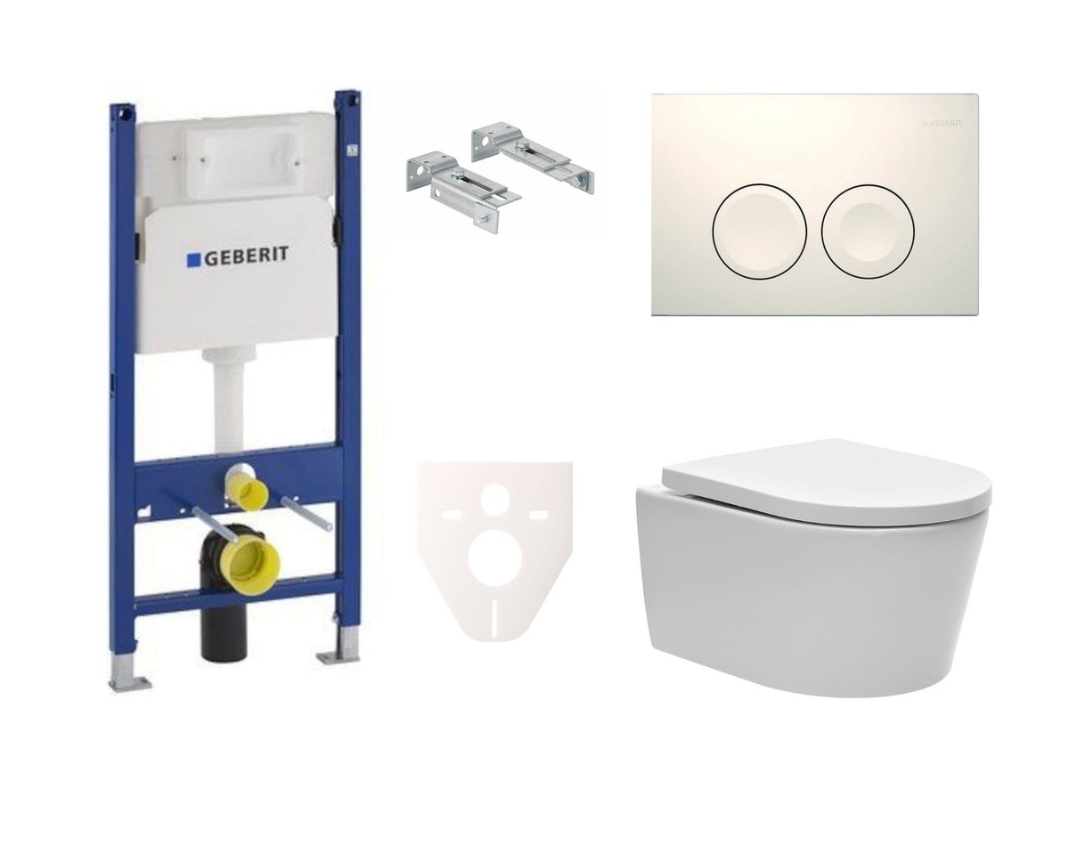 Závěsný wc set do lehkých stěn / předstěnová SAT Brevis SIKOGES7W1S